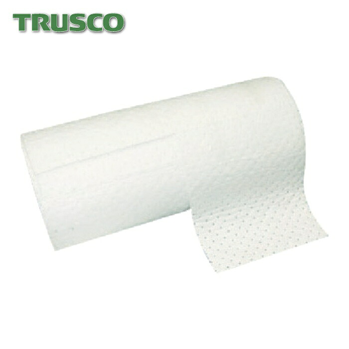トラスコ TRUSCO 油吸収シート 油専用(ロール) 800mm×30M×3mm (1巻) TASR-803