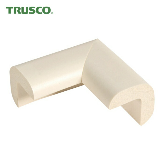 トラスコ TRUSCO 安心クッション コーナー用 小 30 個入 アイボリー (1袋) T30AC-31