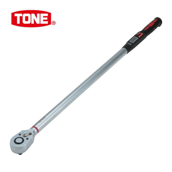 TONE トネ T6DT500H トルクレンチ(デジタル式) ラチェットデジトルク 差込角19粍 全長945粍 (1個)