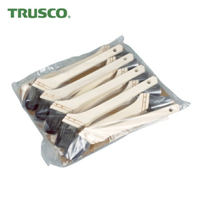 トラスコ TRUSCO まとめ買い 万能用刷毛 20号 50mm 10本入 (1袋) TPB-362-10