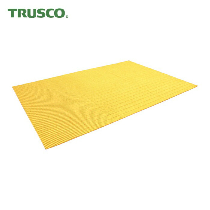 トラスコ TRUSCO ジャバラマットスリム 1200X1800mm イエロー (1枚) TNS-1218Y