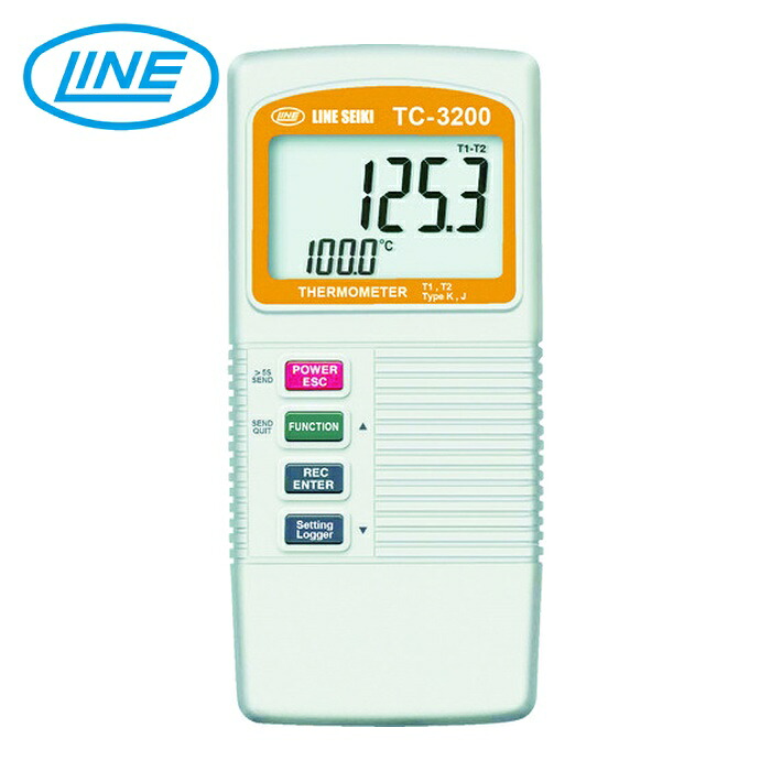 ライン精機 LINE TC-3200 デジタル温度計 (1個)|工具ランド