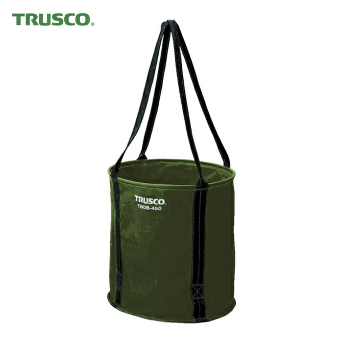 トラスコ TRUSCO 大型電工用バケツ オリーブドラブ Φ500X500 (1個) TBDB-500-OD|工具ランド