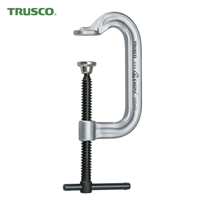 TRUSCO シャコジャッキ 口開250粍アゴ深さ100粍 (1丁) TC-250S