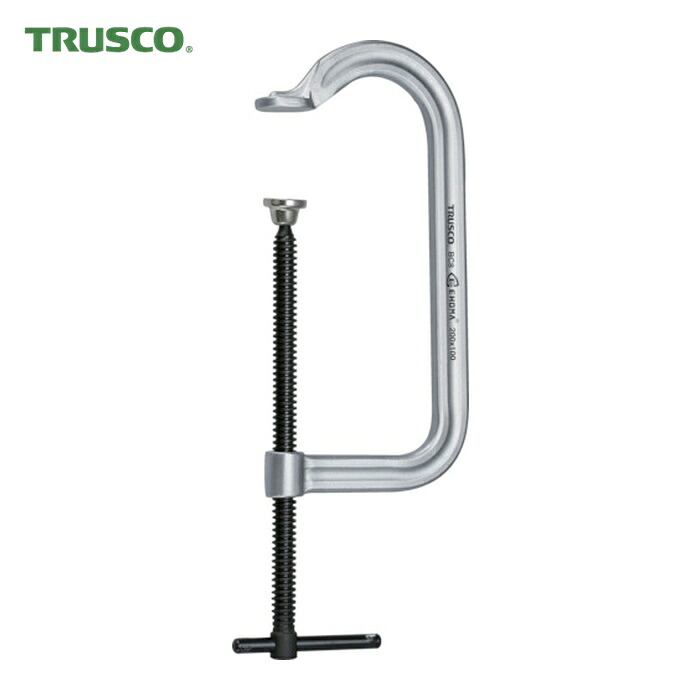 TRUSCO シャコジャッキ(ロング印字機)口開350粍アゴ深さ150粍 (1丁) TC-350L