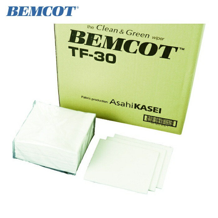 ベンコット BEMCOT クリーンルーム用ワイパー ベンコットTF-30 (1000枚入) 340×300mm (1箱) TF-30B