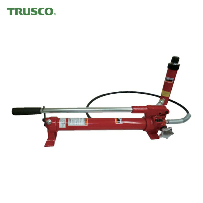 トラスコ TRUSCO ポンプ式油圧ジャッキセット ストローク150mmタイプ (1S) TMYJ-150SET｜工具ランド