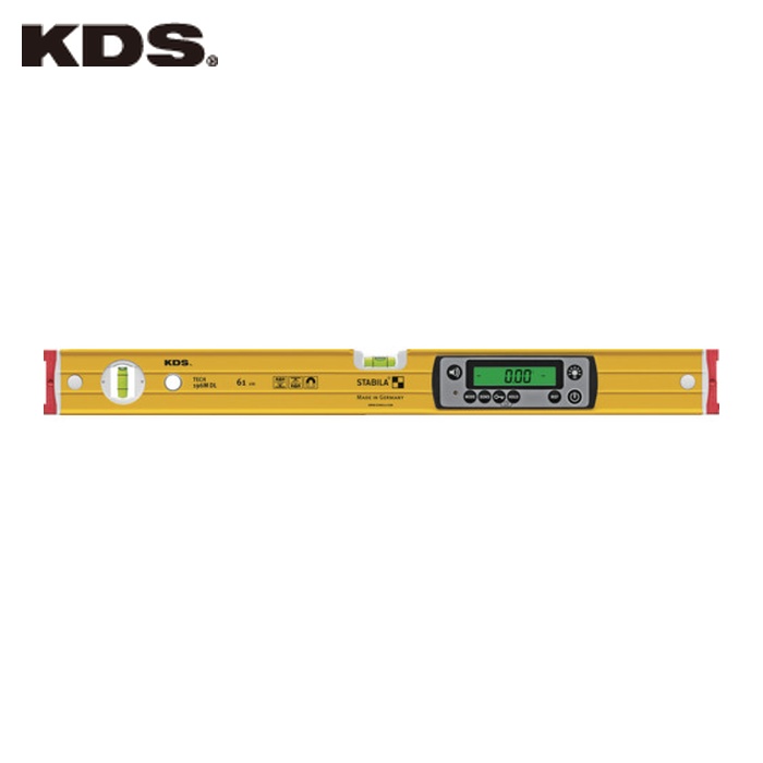 ムラテックKDS TECH196MDL61 デジタル水平器 IP67 マグネット付610mm (1台)