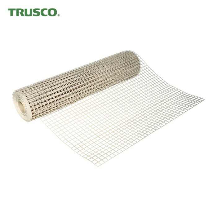 トラスコ TRUSCO 多目的樹脂ネット ベージュ1mX15m 目合25mmX25mm (1巻) T-H05PB