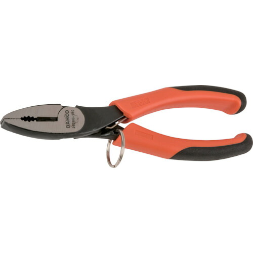 バーコ BAHCO TAH2628G-180 ペンチ 高所作業向け 切断能力:鉄線Φ2.0mm、ピアノ線Φ2.0mm (1丁)