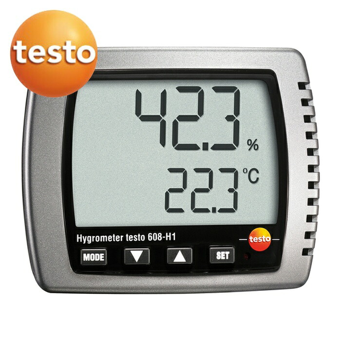 テストー 卓上温湿度計 testo 608-H1 (1個) TESTO608-H1