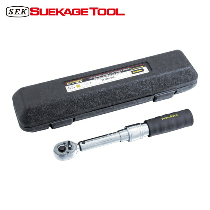 スエカゲツール Pro-Auto TRDC-030 3/8DR.トルクレンチ (1丁)｜工具ランド
