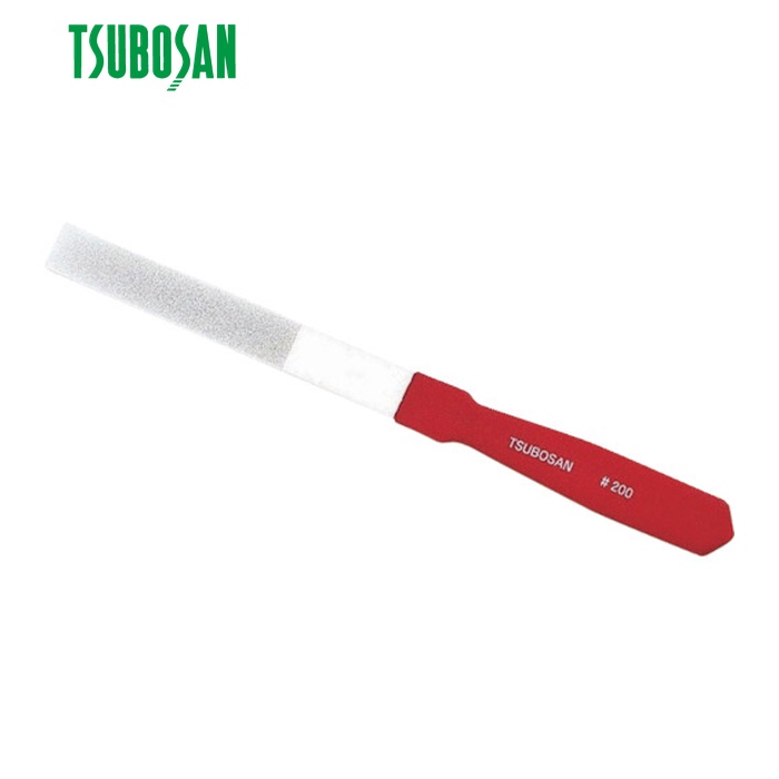 ツボサン TSUBOSAN TDHI520H 5インチダイヤモンドヤスリ 平 #200 (1本)