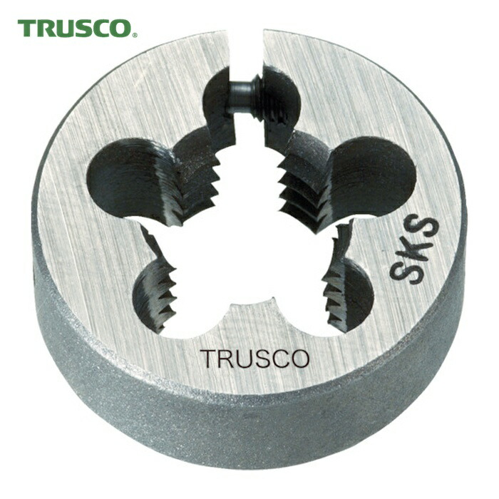 トラスコ TRUSCO 丸ダイス SKS ユニファイ細目 50径 3/4UNF16 (1個) T50D-3/4UNF16