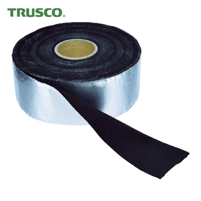 トラスコ TRUSCO アルミ箔耐炎フェルトテープ 厚み4mmX幅95mmX長さ9m (1巻) TFA-41010