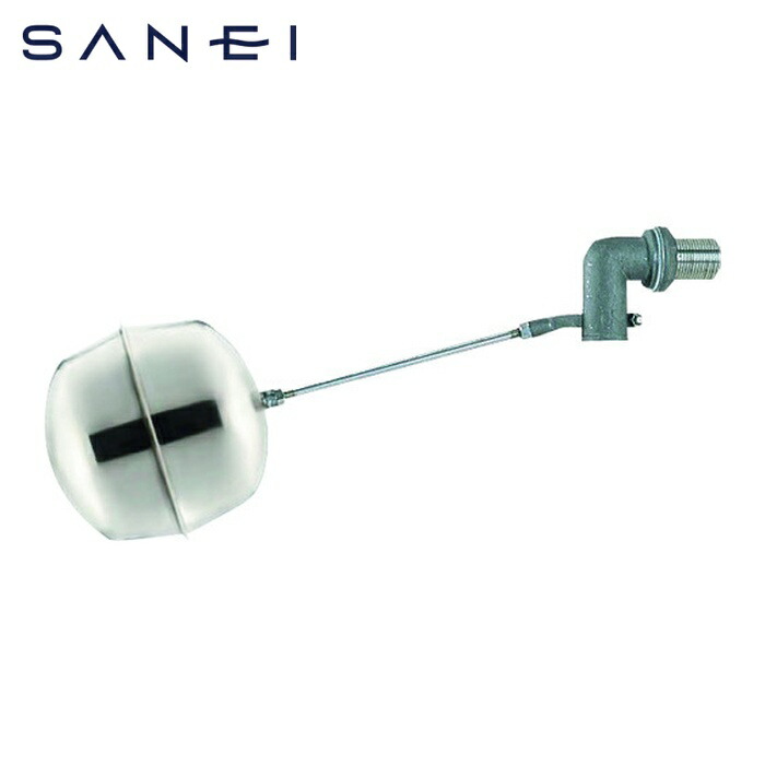 SANEI 三栄水栓 V435-20 横形ステンレスボールタップ SUS316 G3/4 ステンレス製 (1個) 31,959円