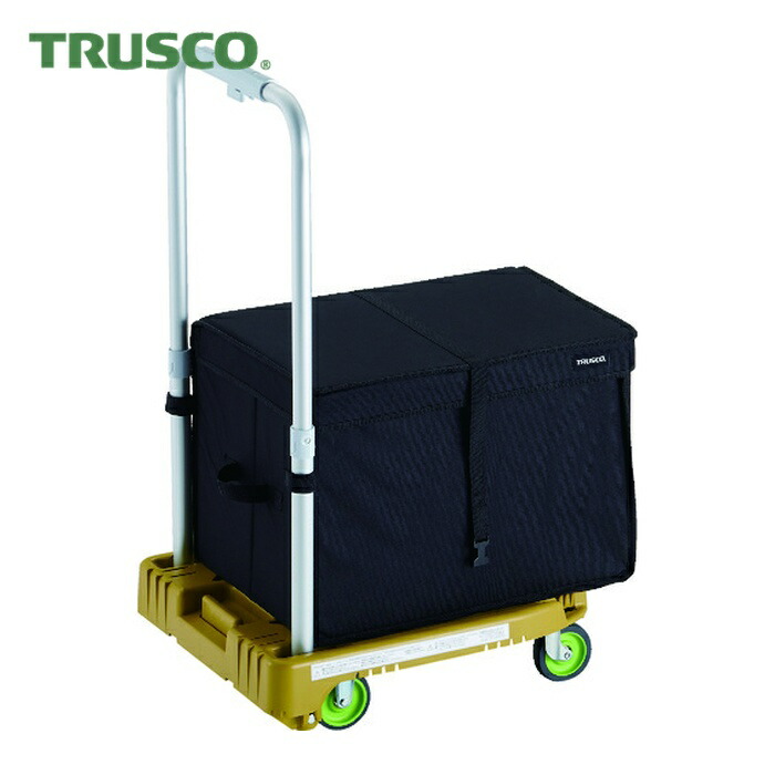 トラスコ TRUSCO 脂手押し車 カルティオミニ weego 省音拷問台 オリーブ THB付 (1台) WP-2G-OG-THB