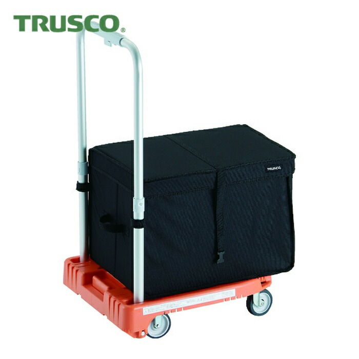 トラスコ TRUSCO 脂手押し車 カルティオミニ weego 省音拷問台 オレンジ色 THB付 (1台) WP-2G-OR-THB