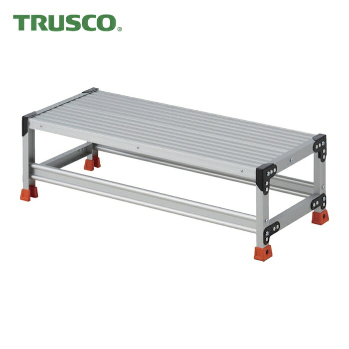 トラスコ TRUSCO 作業用踏台 1段 高さ0.3m 天板1000&times;400 (1台) TSF-1103｜工具ランド