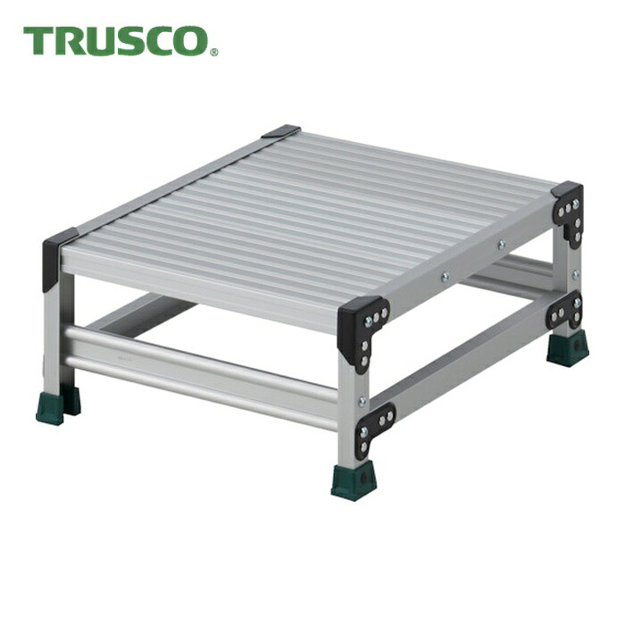 トラスコ TRUSCO 作業用踏台 1段 高さ0.25m 天板500×600 (1台) TSF-15625