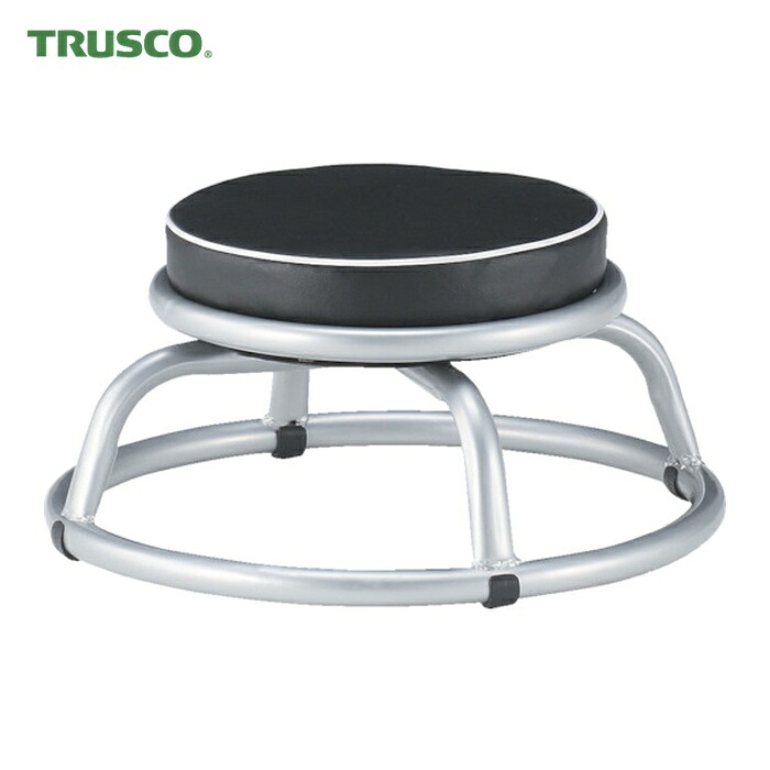 トラスコ TRUSCO 300Φ回転作業椅子 Φ300XH240 (1脚) TYZ255-24H