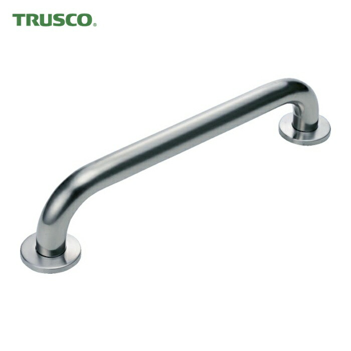 トラスコ TRUSCO セーフティーバー ステンレスヘアライン仕上げ Φ32XP400XH75 (1個) TSB-32-400HL