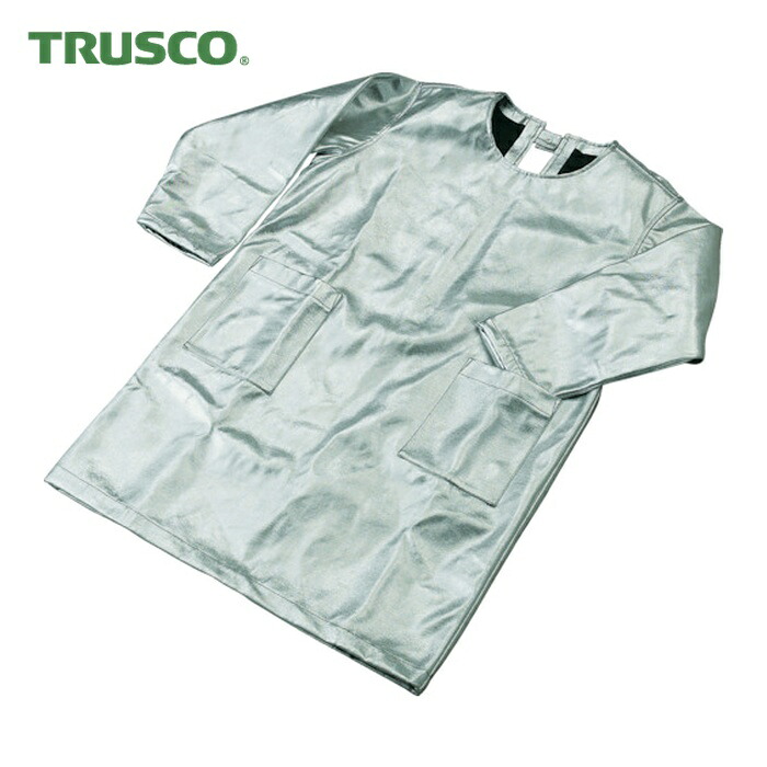 トラスコ TRUSCO スーパープラチナ遮熱作業服 エプロン LLサイズ (1着) TSP-3LL