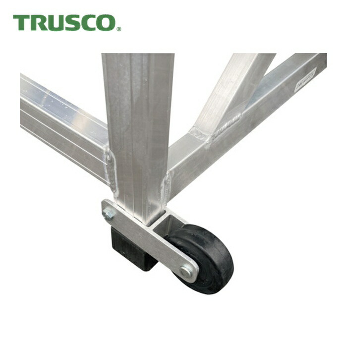トラスコ TRUSCO 溶接一体構造型作業台用 背面キャスター(2個1セット) (1S) WTDB-BC