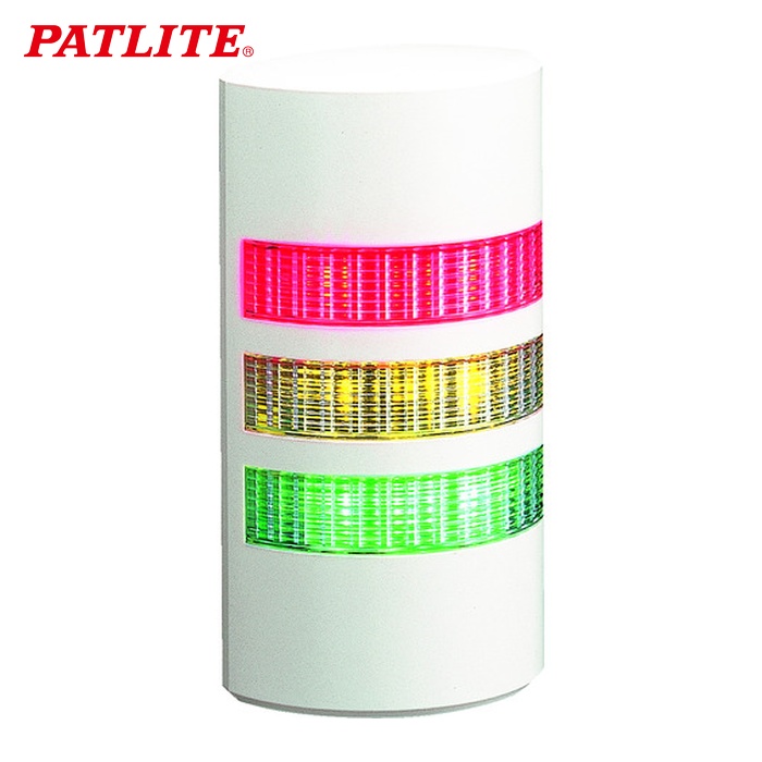 パトライト PATLITE WEP-302-RYG ウォールマウント薄型LED壁面 (1台)