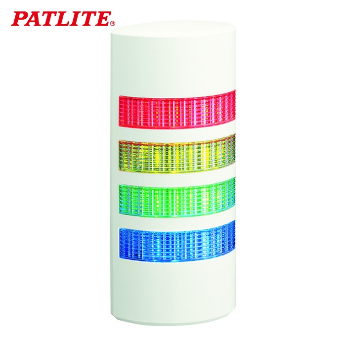 パトライト PATLITE WEP-402-RYGB ウォールマウント薄型LED壁面 (1台)