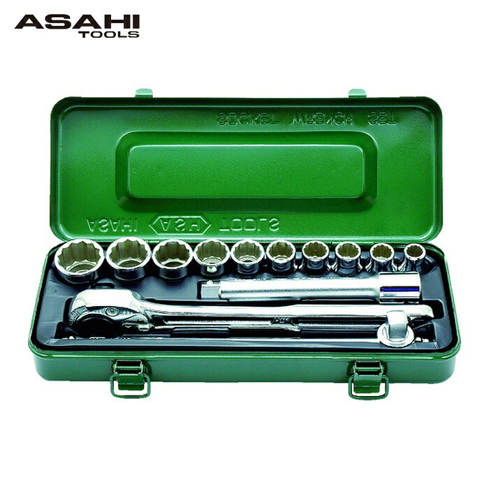旭金属工業 ASH VO4100 ソケットレンチセット12.7□×13PCS (1S)