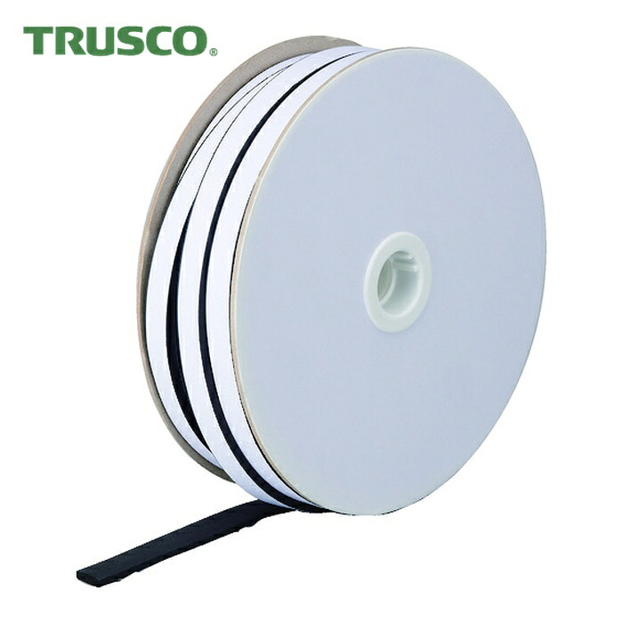 トラスコ TRUSCO 粘着付平型スポンジ 3mm×15mm×50m (1巻) TSHN-315-50