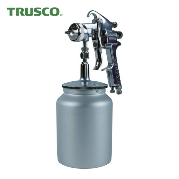 トラスコ TRUSCO スプレーガン吸上式 ノズル径Φ1.4 1Lカップ付セット (1S) TSG-508S-14S|工具ランド