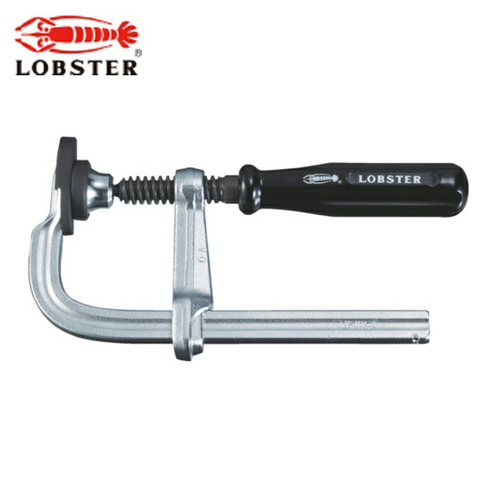 エビ ロブテックス WM3012A L型クランプ エビ万力 グリップハンドル 300mm×121mm (1丁)
