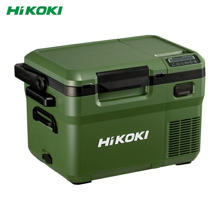 HiKOKI ハイコーキ UL18DD-XMGZ 18V-14.4V コードレス冷温庫 コンパクトサイズ10.5L フォレストグリーン マルチボルトセット品 (1台)｜工具ランド