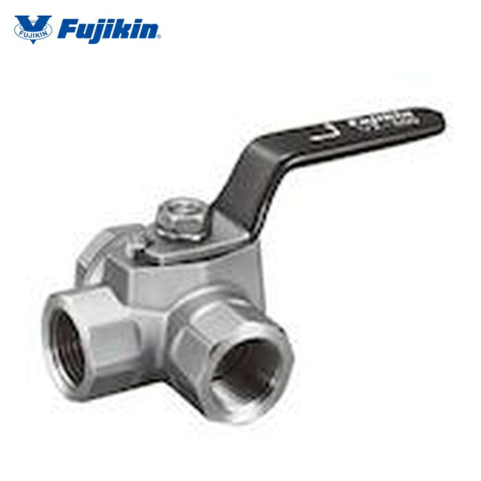 フジキン Fujikin UBVH-14B-R ステンレス鋼製3方切替ボール弁4.12MPa (1個)