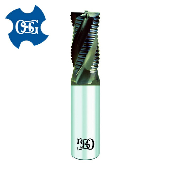 OSG オーエスジー WH-REES-6 WXLコート ラフィング ショート 4刃 Φ6 刃長13mm 8408606 (1本)