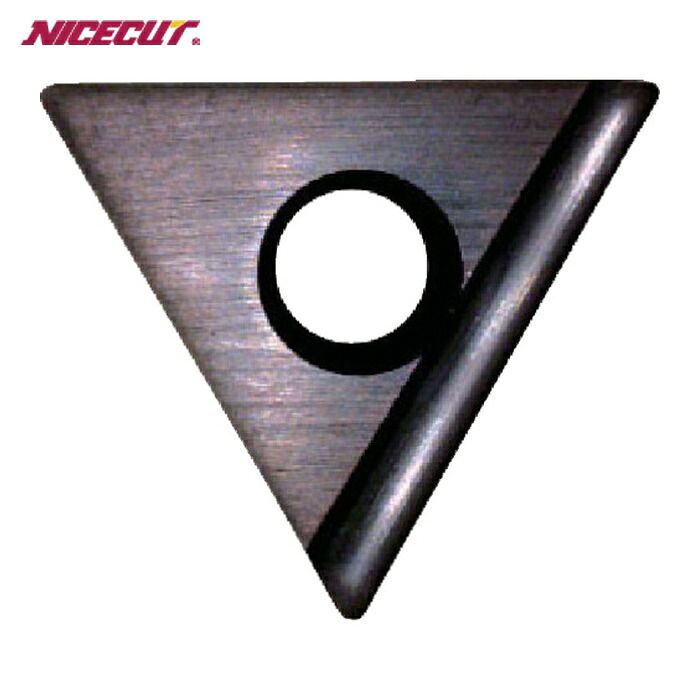 富士元工業 TT32GUR (HSSTIN) C面取り用精密級チップ ハイス TiNコーティング (12個)｜工具ランド