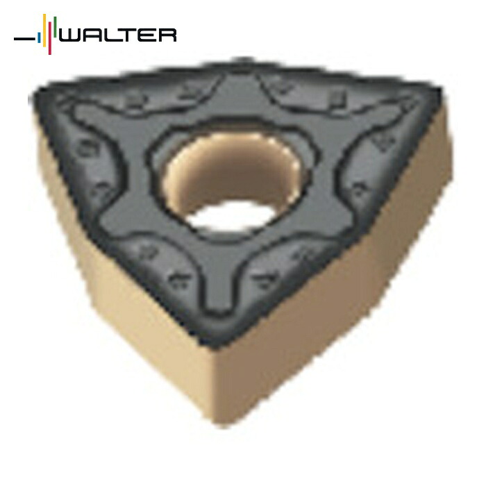 ワルター Walter WNMG080408-NM4 (WSM30) 旋削加工用手当て 80°トリゴンネガタイプ (10個)