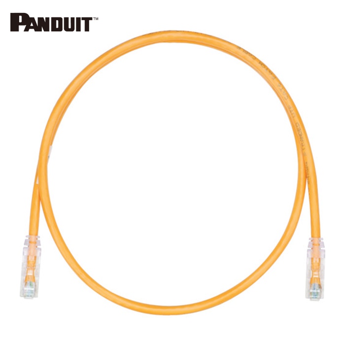 パンドウイット PANDUIT UTPSP15MORY カテゴリ6UTPパッチコード 15m オレンジ (1本)