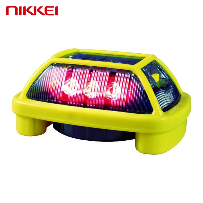 日惠製作所 NIKKEI VK16H-004H3R ニコハザード VK16H型 LED警告灯 赤 (1個)
