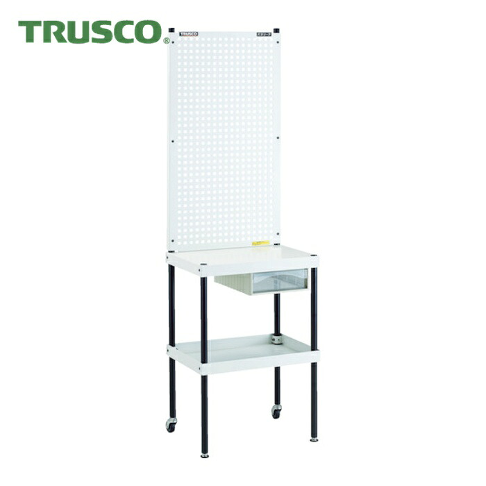 トラスコ TRUSCO ライトパンチングパネル パネリーナ テーブル型 引出付き (1台) TUR-3D｜工具ランド