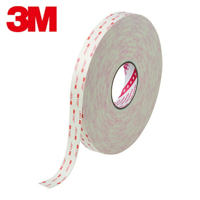 3M スリーエム VHB構造用接合テープ Y-4950 25mmX33m (1巻) Y-4950 25X33 1P