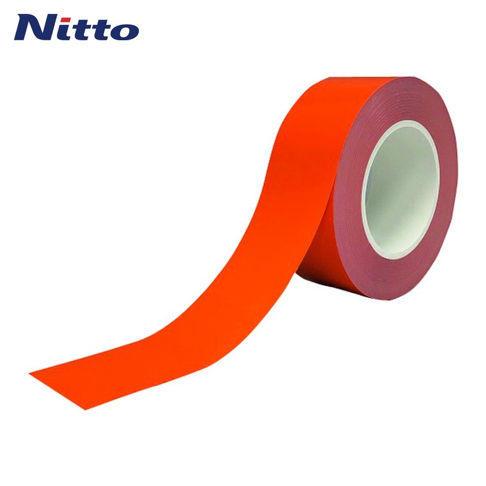 ニトムズ 耐久ラインテープ DLT-NEO50x50橙 (1巻) Y6064