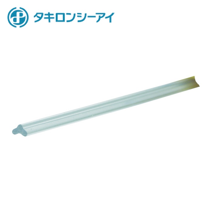 タキロン 溶接棒 PVC クリア シングル 3MM×1M (10本入) (1Pk) YB8061-3X1000