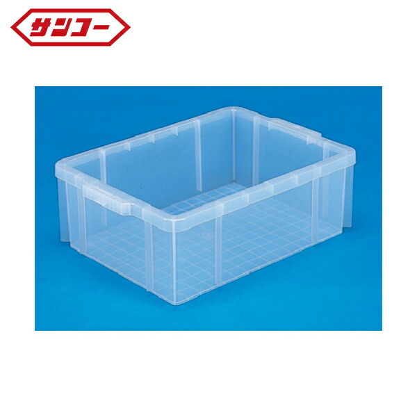s様ご依頼用23 送料無料】【法人限定】サンコー サンボックス＃23-3 透明 5個