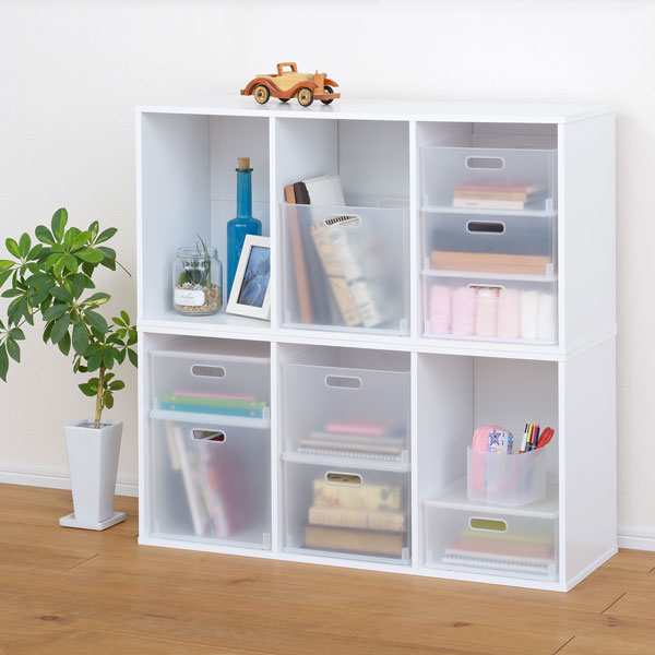 楽天市場 インボックス 横型 L フル Squ スキュウプラス Natura ナチュラ カラーボックス コンテナ 収納ケース 家具 おしゃれ インテリア おもちゃ収納 スッキリ 押入れ収納 収納ボックス おもちゃボックス おもちゃ箱 衣服 クローゼット収納 クラハコ