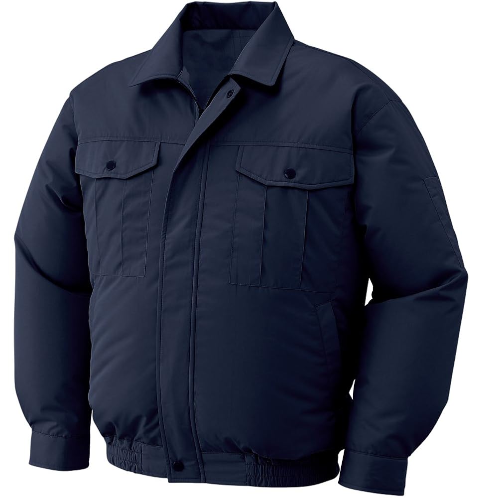 空調服(R) 長袖ブルゾン KU90540 ベスト 作業着 服 長袖 半袖 ウェアのみ ポリエステル ファン付き メンズ 冷却イビー L