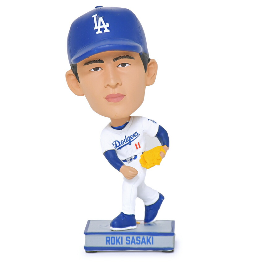 【世界2025個限定】佐々木朗希 ボブルヘッド 2025 ミニ ビッグヘッド MLB公式グッズ Roki Sasaki ロサンゼルス ドジャース LA DODGERS 佐々木ロウキ ろうき 首振り人形 バブルヘッド フィギュア メジャーリーグ メジャーグッズ MINI BIG HEADS FOCO画像