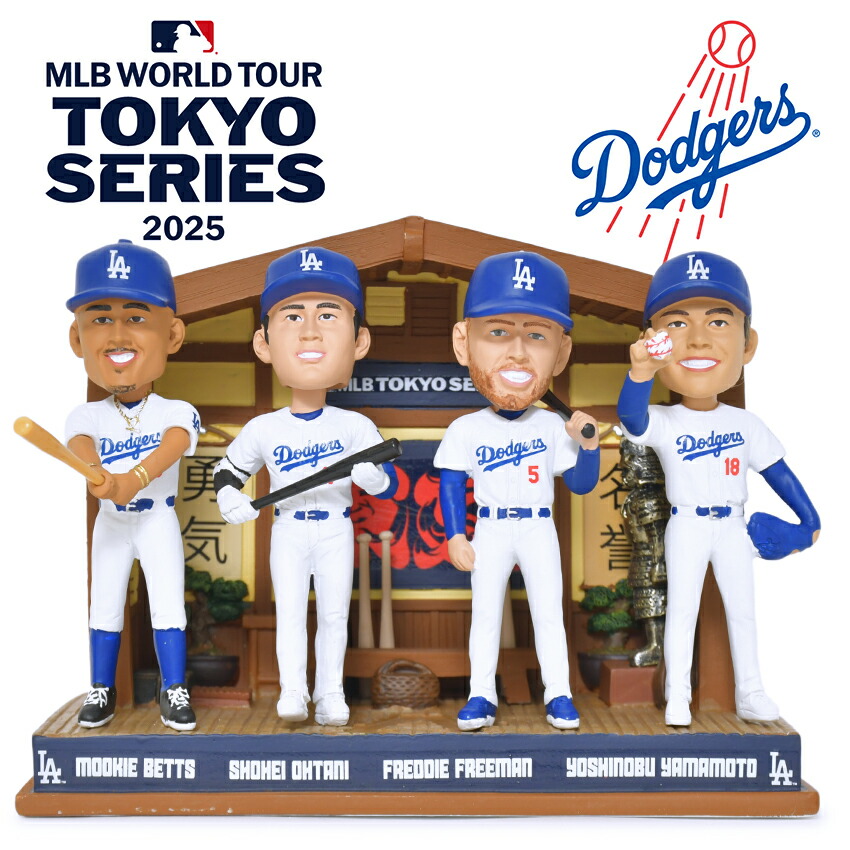 楽天市場】【即日発送】限定2025個 ドジャース ボブルヘッド 2025 4体